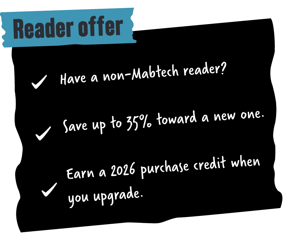 Upgrade your reader to get a head start in 2026 with a complementary purchase credit.