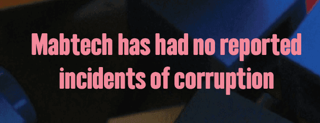 No corruption reported