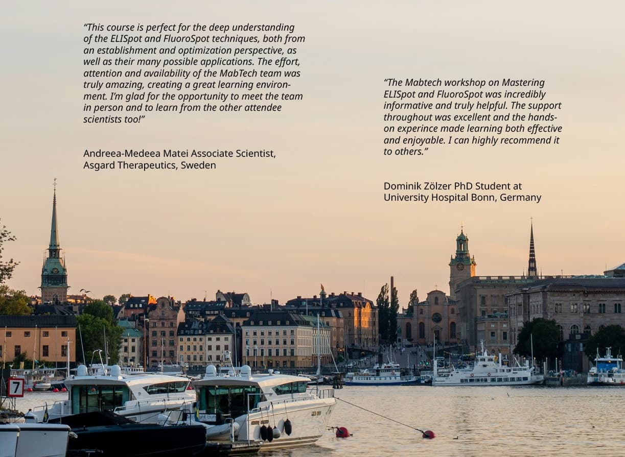 Stockholm course quote