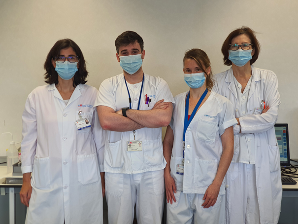 Dr. Laguna and her team