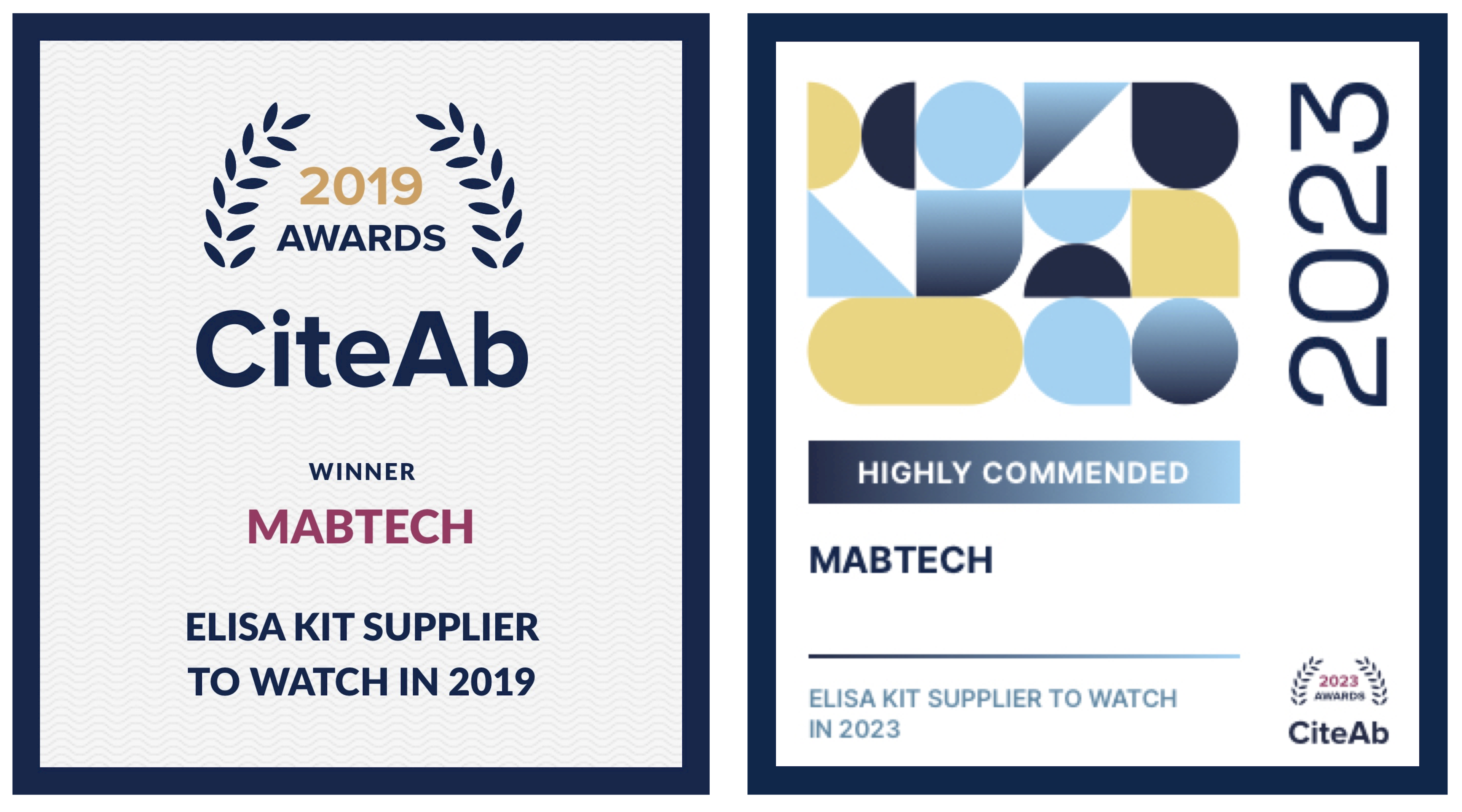 CiteAB award 2019 and 2023